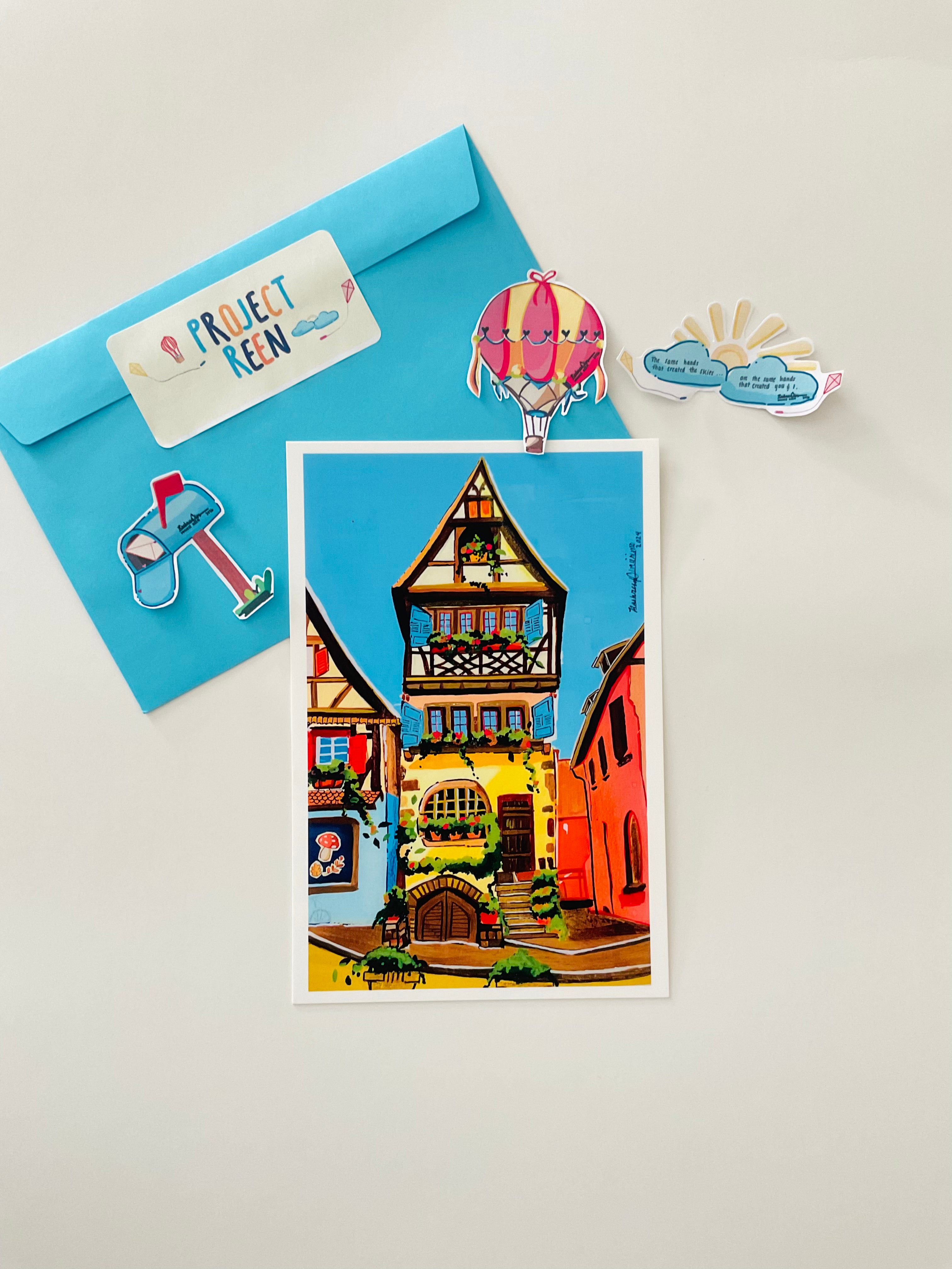 Alsace, France (6 x 9)